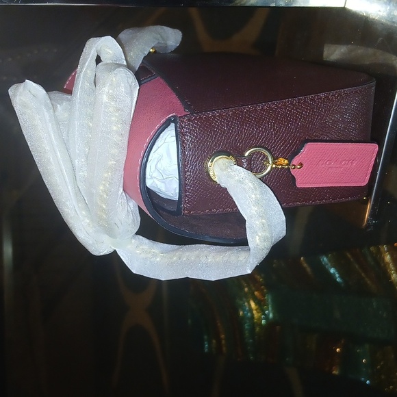 Coach Gemma Colorblock Butterfly Buckle Women's Bag - Picture 4 of 9